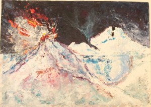 From deep within a cold frozen wasteland, the passion and anger spits and spews its way to the surface, and out.